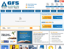 Tablet Screenshot of gfswealthcreators.com